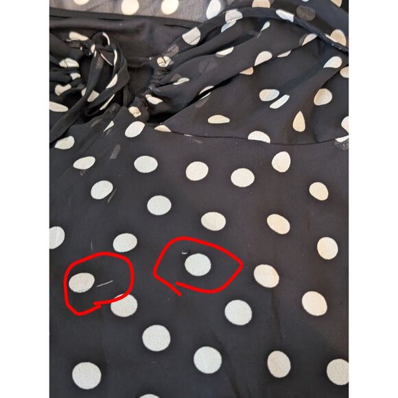 Women's Ballon Long Sleeve Maxi Shift Dress-Ava & Viv- Black Size 3XL NWT - Picture 8 of 9